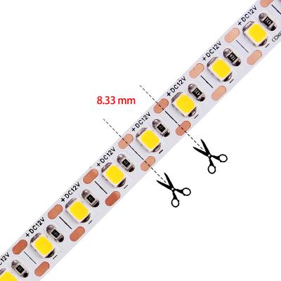 China Warehouse 2835 Mini Wide Cut 120led 7.5mm Led Strip Light for sale