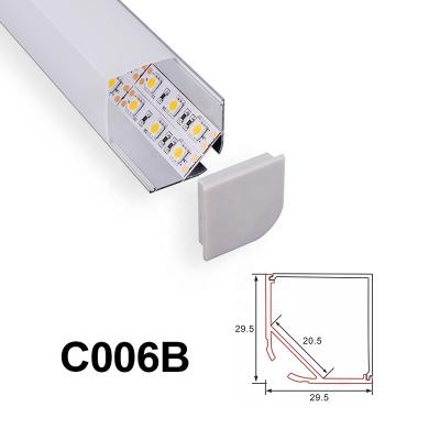 China C006B LED Strip Light Led Aluminum Profile Channel for sale