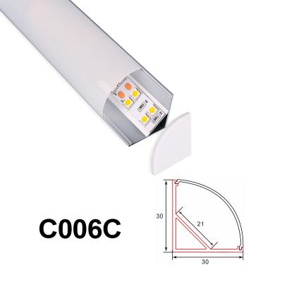 China C006C LED Strip Light Led Recessed Aluminum Profile Channel for sale