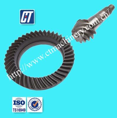 China Stainless steel ring gear and pinion bevel gear for HINO application with reasonable price for sale