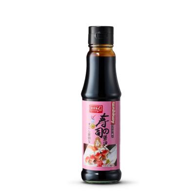 China Raw Materials 150ml 150ml Glass Bottle Light Soy Sauce Light Soy Sauce Sushi Japanese Soy Sauce for sale