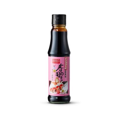 China Hot Selling Japenese Salmon Sushi Cooking Fresh Light Soy Sauce Sushi Soy Sauce In Sauce Bottle 150ml-P3 for sale