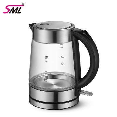 China 360 Degree Rotating Base SML Kitchen Wholesale High Quality Steel Made Electric Kettles With 1800w 2200 W for sale