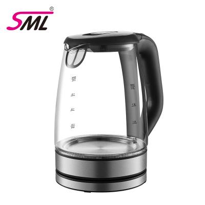 China 360 degree low rotation stainless steel popular thermo electric kettle electric kitchen cettle 2.0l kettle for sale