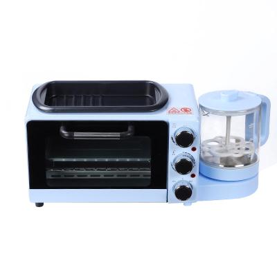 China Hotel top selling 3 in 1 breakfast sandwich maker household cookie breakfast cake baking machine for sale