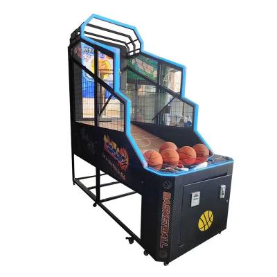 China 55 Inch Big Basketball Machine Game Hall Parent-child Amusement Equipment Plastic Automatic Video Arcade Game Machine for sale