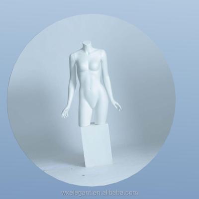 China High Quality Quality Fiberglass Material Durable Vintage Body Half Body Female Mannequin On Hot Sale for sale