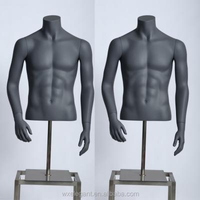 China High quality muscle fiberglass material flexible mannequin plus size mannequin for sale