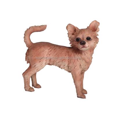 China Fashion plus size fiberglass animal fur material model and high quality display dog ​​mannequin for store on sale for sale