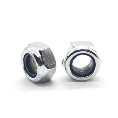 China Outlet Manufacturers Produce GB889 Nylon Hex Lock Nut Lock Nut Hex Lock Nut for sale