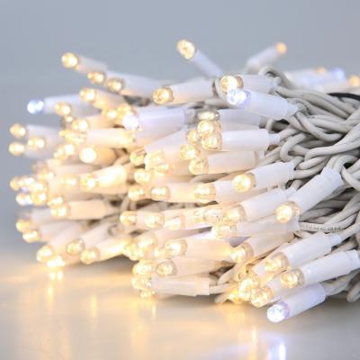 China Pure Copper Rubber Wire 10m 100 Holiday Lights 220v 110v Led Christmas Party Decorations Cable Outdoor Waterproof Holiday Lighting for sale