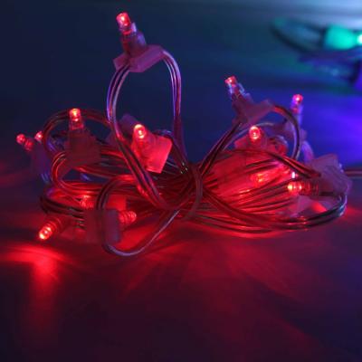 China String Replacement Light Bulbs Cut Indoor Decorative Lights String Holiday Black Wire 100m Scallop 12v Cheapest Led Christmas Tree Decorations Light for sale