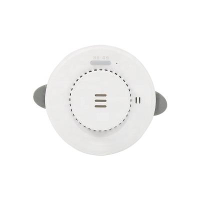 China Remote Control Zigbee Recessed Smart Smoke Detector Design Smart Smoke Detector Fire Dustproof Sensor for sale