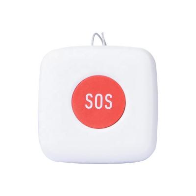 China Mini Wireless SOS Backup Elderly ABS Smart Alarm Button Outdoor Remote Panic Alarm Button for sale