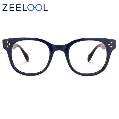 China Fashion Trendy Rectangle Zeelool Optical Frame Zeelool Eyewear Men Women Eyeglasses Plastic Spectacle Frames for sale