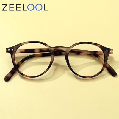 China Fashionable Zeelool Italy Designer Plastic Optical Eye Glasses Wholesale Round Plastic Frames Frame for sale