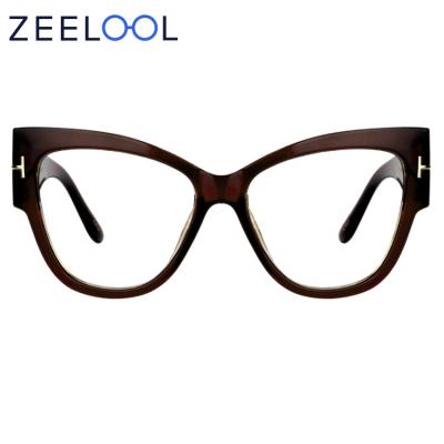 China Fashion Thin Wholesale Plastic Women Colorful Oversized Blue Light Blocking Reading Glasses Frame Reading Glasses for sale