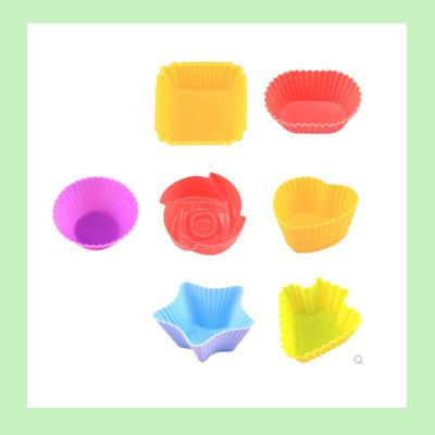 China silicone cupcake mold ,silicone cupcake case for sale