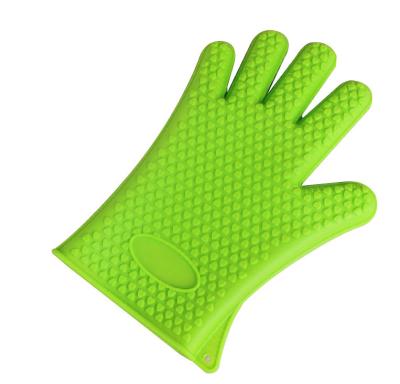 China silicone oven glove heat resistant kitchen silicone glove for sale