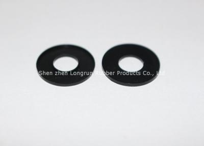 China Black Molded Rubber Sealing Washers High Gloss Surface Film Membrane 50 Shore A for sale