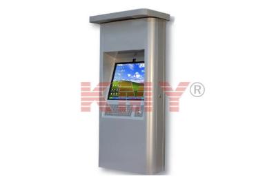 China LCD Monitor Windows XP 17 '' Self Service Interactive Touch Kiosk With Video Camera for sale