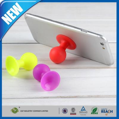 China Octopus Ball Stents Circular Silicone Mini Sucker Cell Phone Accessory Holder For Iphone for sale