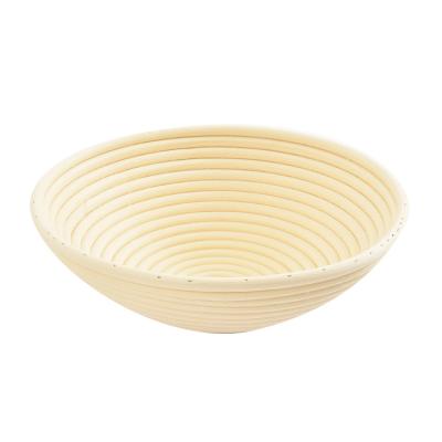 China Sustainable Stable Quality Bakery Restaurant Round Natural Banneton Bowl Rattan Dough Utensils for sale