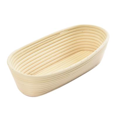 China Viable Hot Sale Natural Rattan Supplier China Banneton Oval Bread Proofing Basket for sale