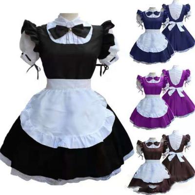 China Adult Costume Girls Lolita Apron Dress Anime Waitress Maid Outfit Cute Cosplay Costume Women Cosplay Dress Mucama Party for sale