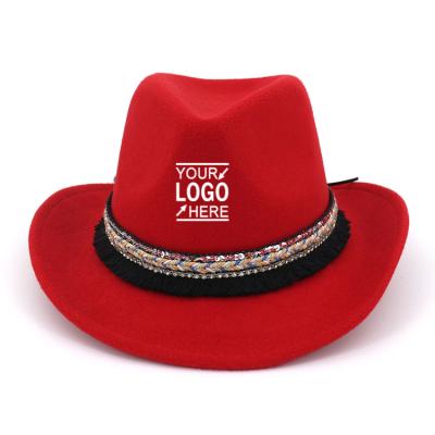 China Fashion Image/Children Sun Shield Sun Shield Kids Casual Artificial Polyester Western Unisex Cotton Hat Wide Cowboy Hat for sale