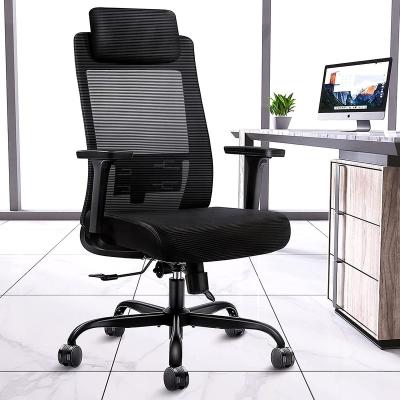 China (Size)Adjustable Ergonomic Computer Mesh Home Office Desk Chairs Office Chair with 3D Lumbar Support Adjustable Armrest for sale