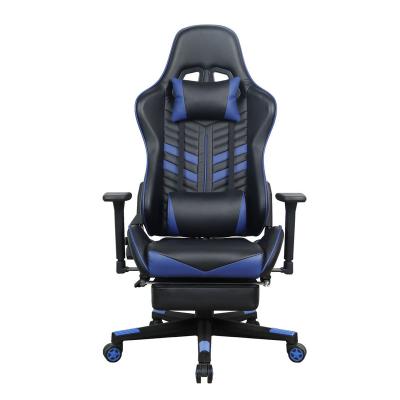 China High Quality Cooling Black Pattern Custom Swivel Computer Racing Leather PC Gaming Chair for sale