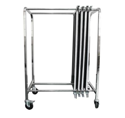 China Customizable Anti-static Plastic Panel ESD PCB Storage Traffic Cart Trolley for sale