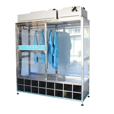 China Factory Stainless Steel Cleanroom Workshop Lab Clothes Clean Cabinets Wardrobes for sale