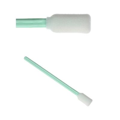 China Cleanroom Protective ESD Sponge Fiber Cleanroom Foam Tip Cleaning Swabs For Lab for sale