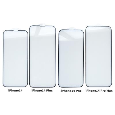 China 3D Ultrathin Shatterproof Tempered Glass For iphone 14 Pro Max Screen Protector for sale