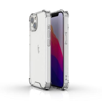 China Hard Shockproof Shockproof Acrylic Bumper Cases Cover For iPhone 12 / iPhone 13 Phone Case Manufacturer for sale