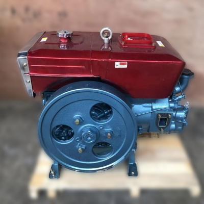 China 12 hp 9.7kw 2200rpm changfa water cooled diesel engine s195 195 water cooled for sale