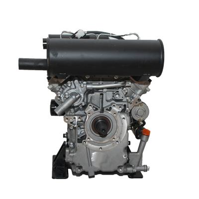 China 17hp 3000rpm 2 cylinder water cooled water cooled 2v80 diesel engine for sale for sale