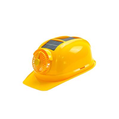 China New Workplace ABS Mini Safety Helmet Industrial Construction Design Headlamp Hard Hat Fan TF01 for sale