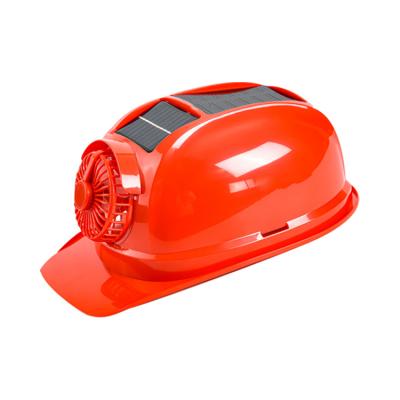 China Water Proof Wrinkle Resistant Cooling Safety Solar Helmets Fan Mining For Construction Industry TF01 for sale