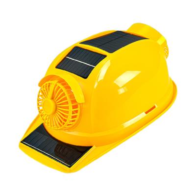 China ABS Solar High Strength Safety Environmental Protection Sunscreen Fan Helmets Fan Hat Manufacturer TF02 for sale