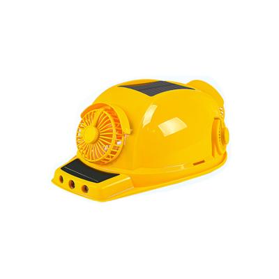 China Construction Safety Dual Four Working Solar Fans Air Conditioned Cooled Hard Hat Sun Shade Edge LF04 for sale