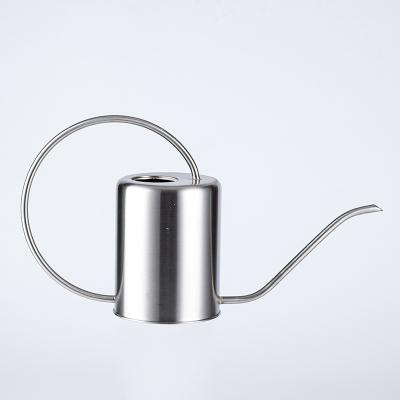 China Morden fancy simple style large capacity stainless steel plant sturdy metal watering can for outdoor garden for sale