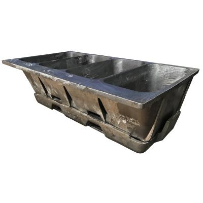 China Aluminium Dross Pan Warehouse Skim Pan for sale