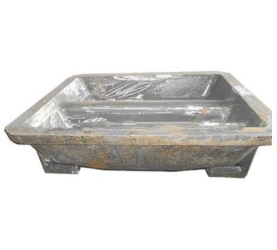 China Steel Casting Aluminium Melting Dross Pans For Aluminum Ingot for sale