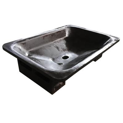 China Aluminum Dross Pan Warehouse Skim Pan Slag Pan for sale