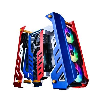 China Aluminum Alloy Ramsta-MLOONG, Mecha Gaming PC Case, Customize, Mid-Tower, Micro-ATX, ITX Supported for sale