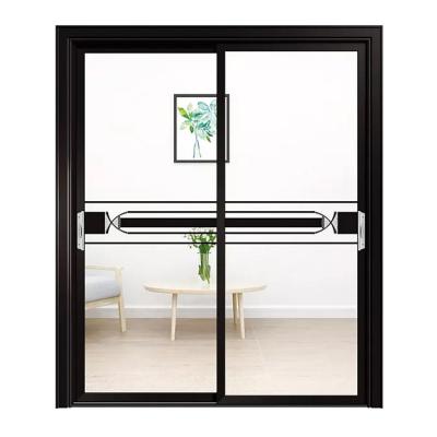 China Factory direct supply interior decoration purchase interior glass door aluminum for sale