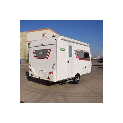 China Travel trailer hot sale add room rv trailers torsion axle rubber independent suspension rv car trailer (Al-knock-out) for sale